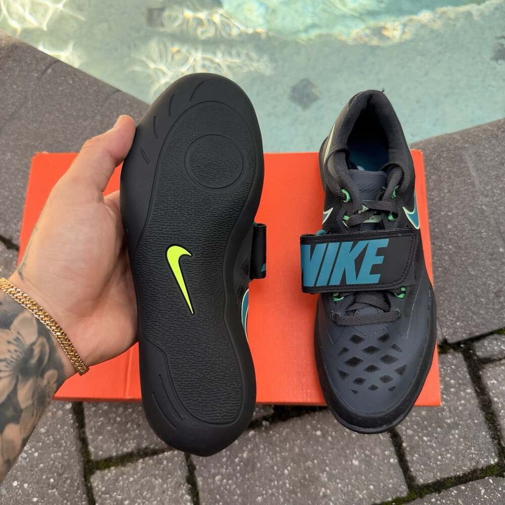 NIKE ZOOM RIVAL SD 2 THROWING SHOES HQ3487-001 SHOT PUT DISCUS TRACK MEN’S 4.5 - Picture 5 of 6